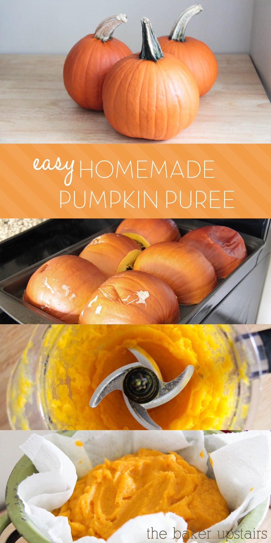 Homemade Pumpkin Puree - Somewhat Simple