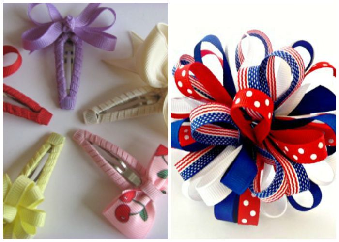 How to Make a Hair Bow 10 Tutorials Somewhat Simple 