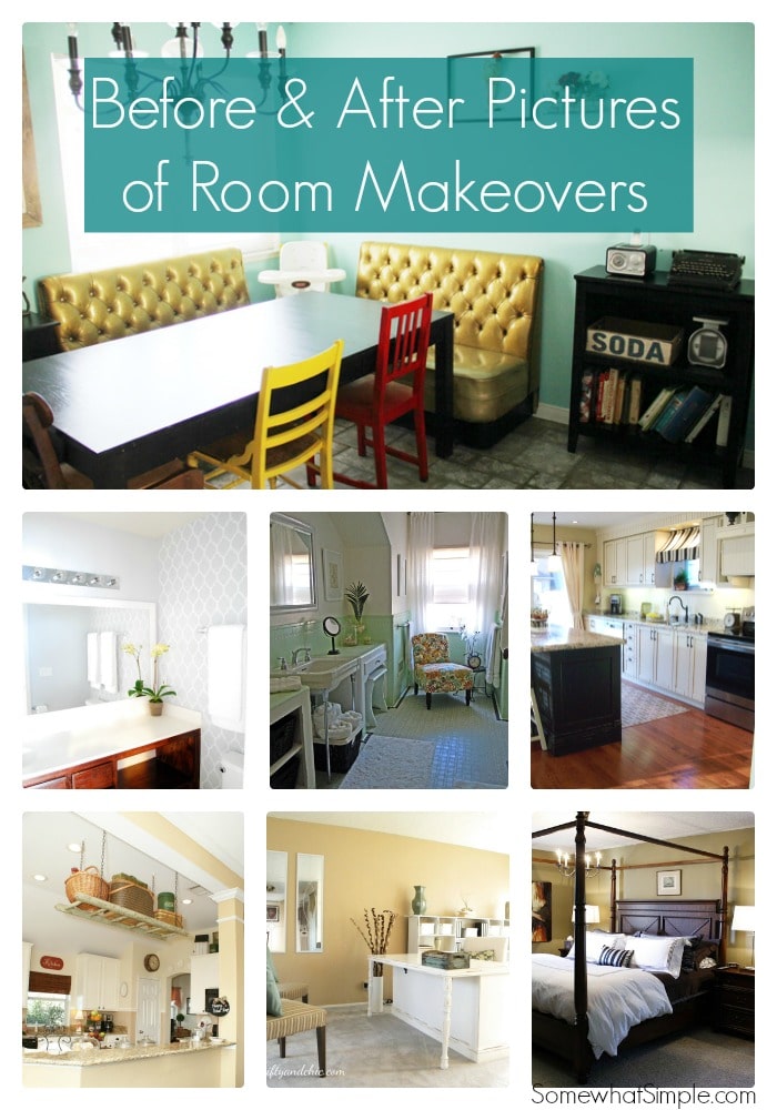 Before and After Pictures of Room Re-Dos