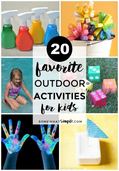 Outdoor Summer Activities for Kids - Somewhat Simple