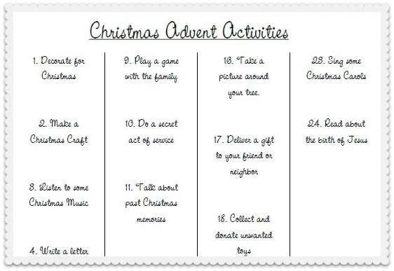 Chocolate Christmas Advent Calendar