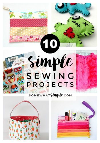 10 Simple Sewing Tutorials We Love | Somewhat Simple