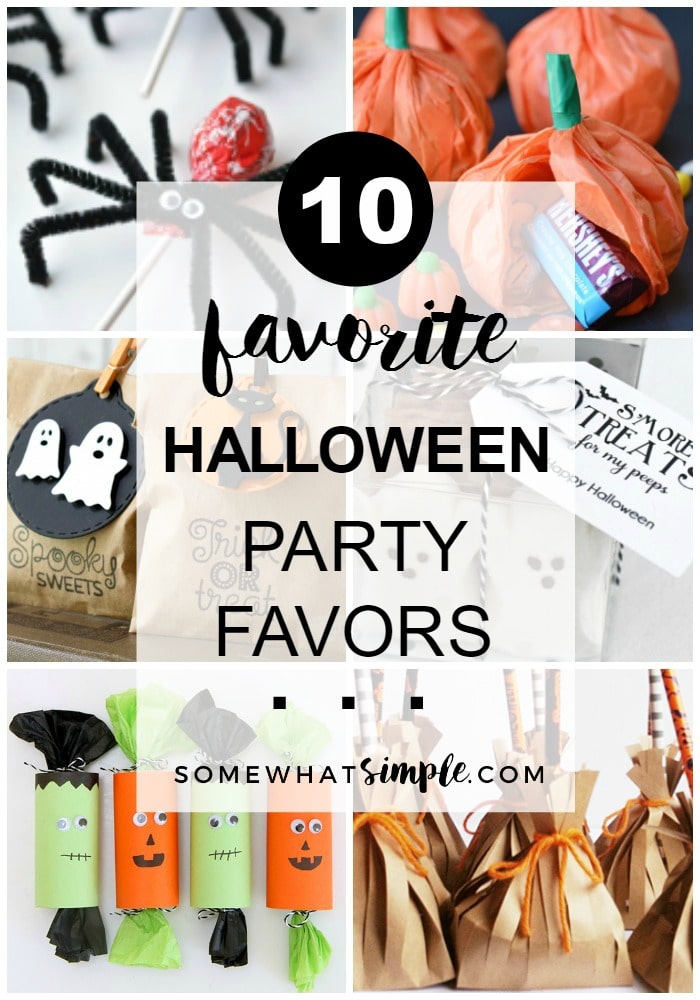 10 Favorite Halloween Party Favor Ideas - Somewhat Simple
