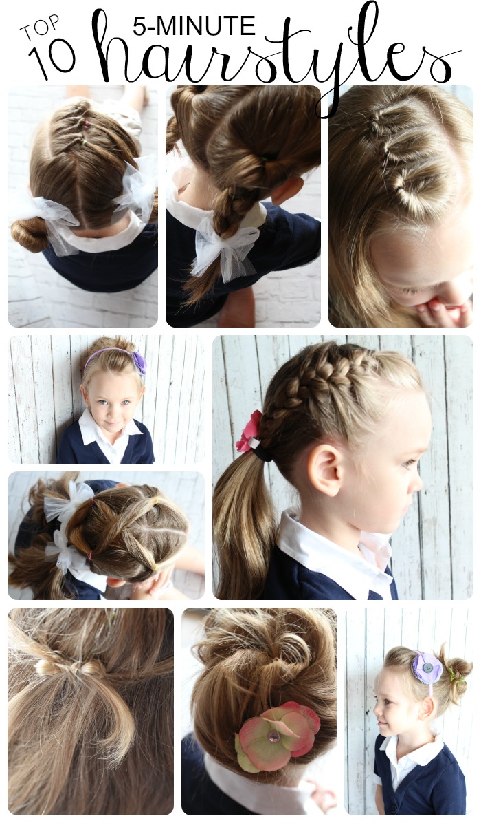 easy hairstyles for school for teenage girls step by step