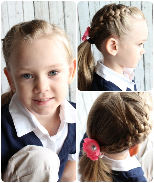 Quick and Easy Hairstyles for Little Girls (2 Minutes or Less) - Uplifting  Mayhem