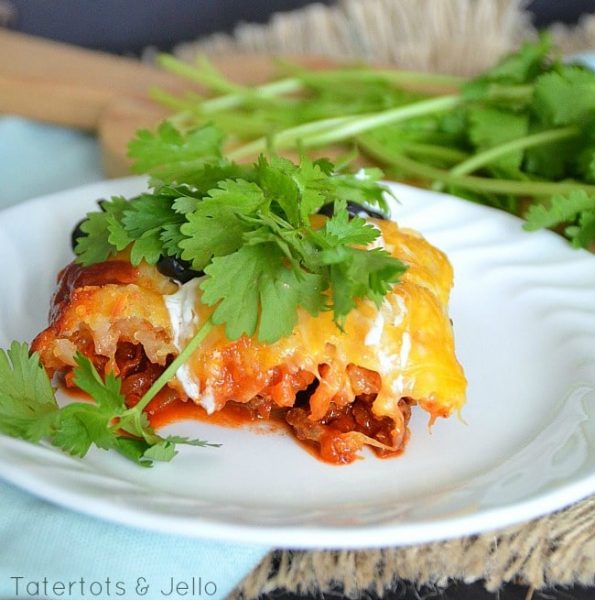 Southwest Tater Tot Casserole - Somewhat Simple