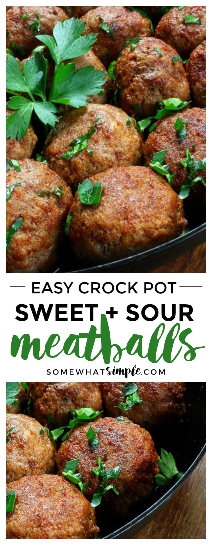 Easy Sweet and Sour Meatballs Crock Pot Recipe  Somewhat Simple