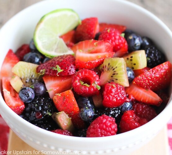 berry fruit salad