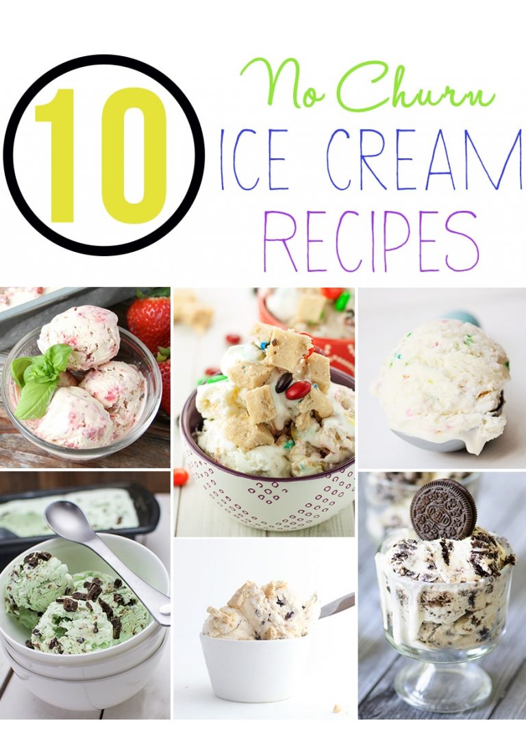 No Churn Ice Cream Recipes - 10 Delicious Ideas - Somewhat Simple