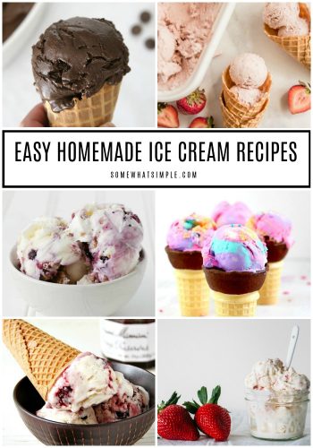 The Best Homemade Ice Cream Recipes - Somewhat Simple