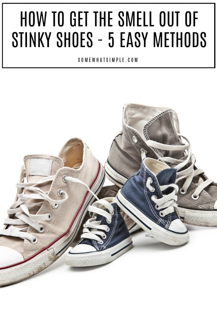 How to Get the Smell Out of Shoes (5 Easy Ways) | Somewhat Simple