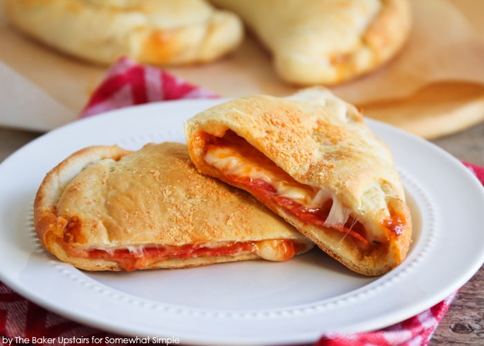 Cheesy Pepperoni Pizza Pockets  Somewhat Simple