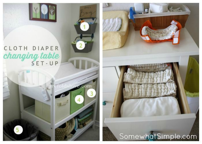 Diaper Station Collage 2 - Somewhat Simple