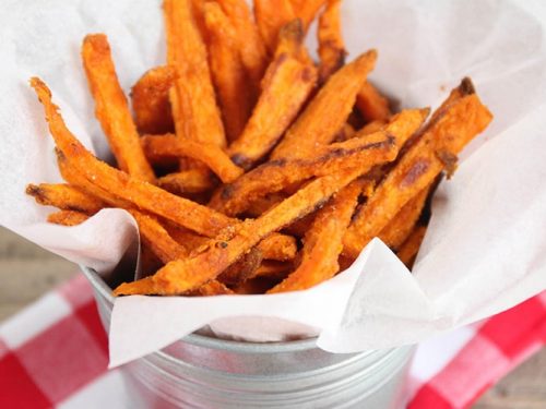 Sweet Potato Fries {Easy & Crispy} –