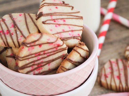 Molded Shortbread Cookie stock photo. Image of home, valentine - 12294228