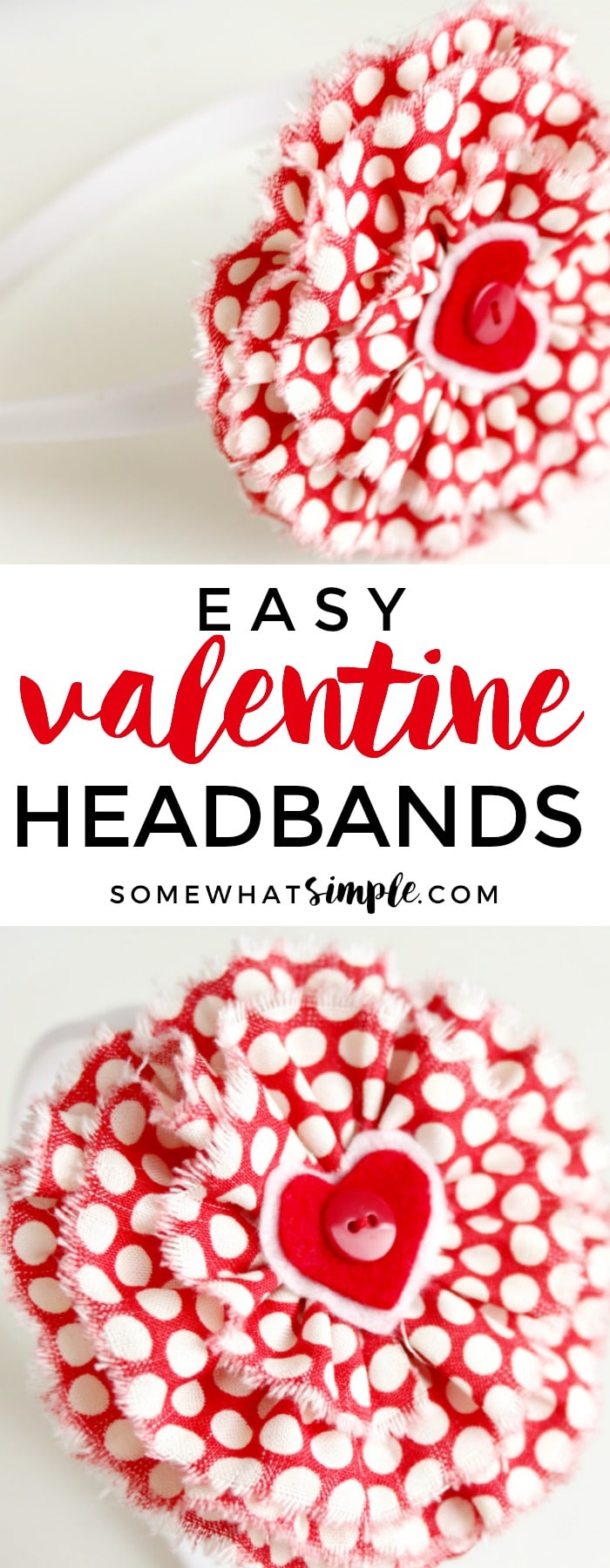 valentines day hairband