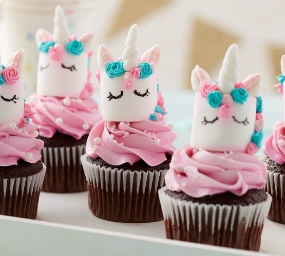 How to make fondant - unicorn cupcakes