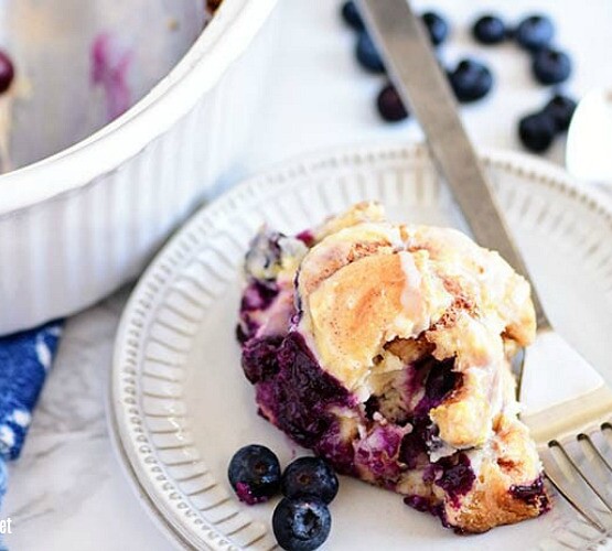 Blueberry Breakfast Casserole