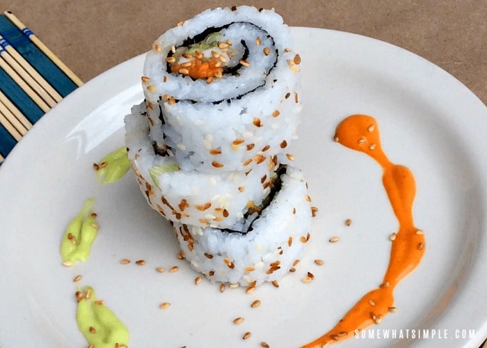 California Sushi Rolls Recipe