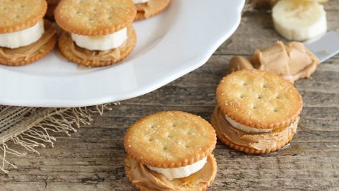 ritz peanut butter cracker sandwiches recipe