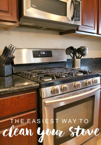 How to Clean Your Stove - from Somewhat Simple