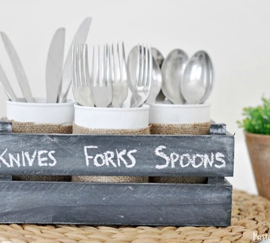 How to Make a Kitchen Utensil Holder