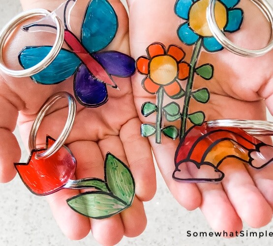 How to make Shrinky Dink Key Chains