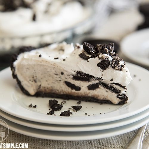 Cookies and Cream Ice Cream Pie