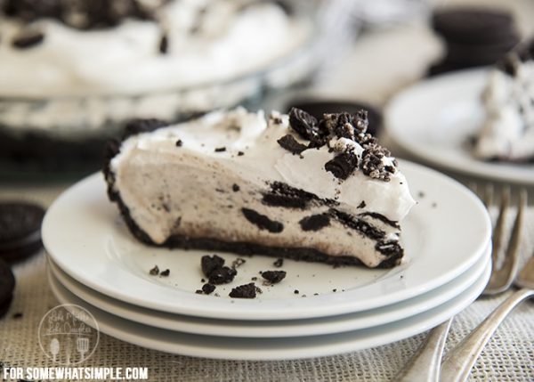 Cookies And Cream Ice Cream Pie