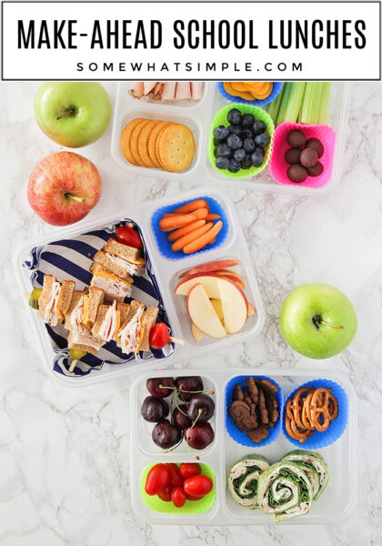 Easy School Lunches - from Somewhat Simple