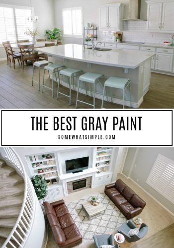 Best Gray Paint Color - True Gray With No Purple, No Green, No Blue