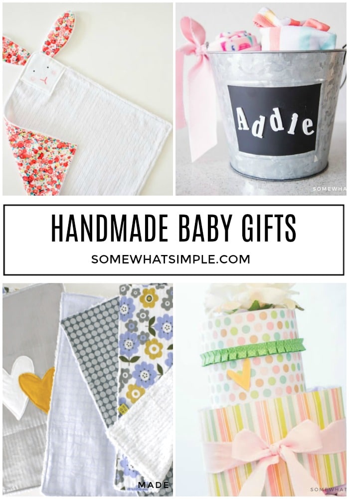 Homemade Baby Shower Gifts | Somewhat Simple