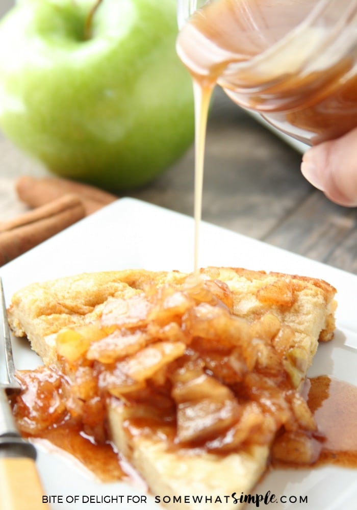 Apple Cinnamon German Pancakes - Somewhat Simple