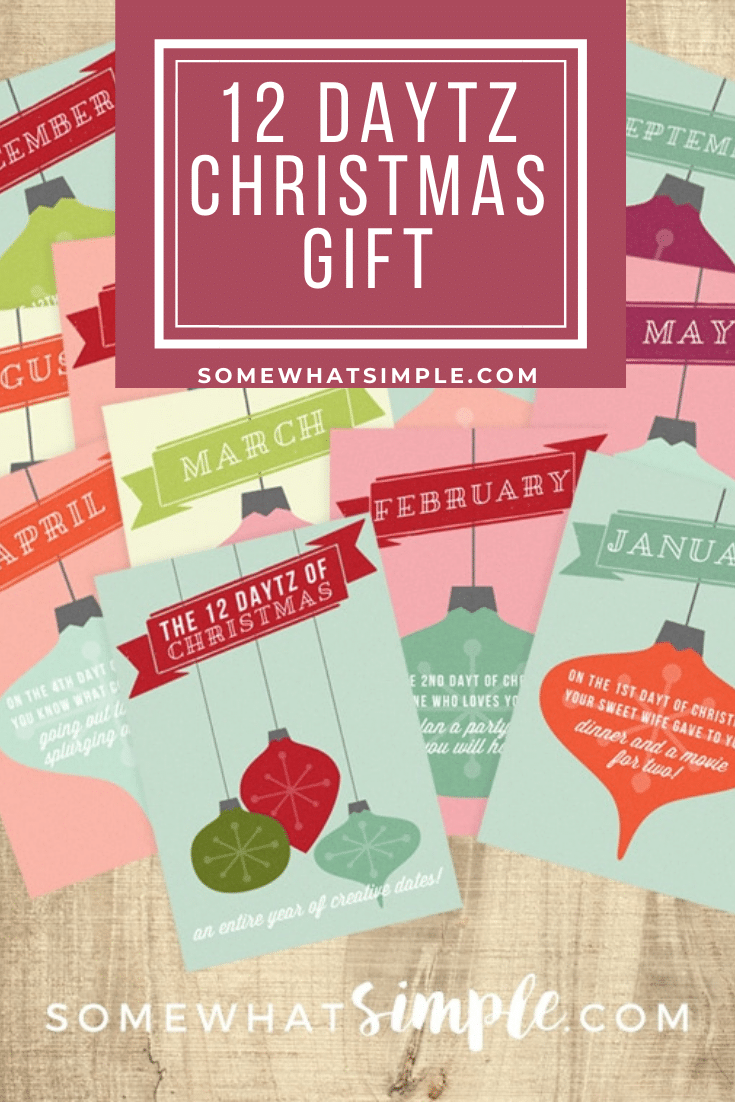 12 Daytz Of Christmas (Creative Gift Idea) | Somewhat Simple