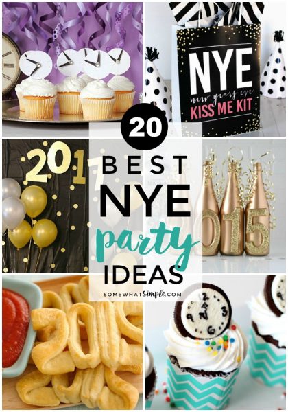 20 New Years Eve Party Ideas - Somewhat Simple