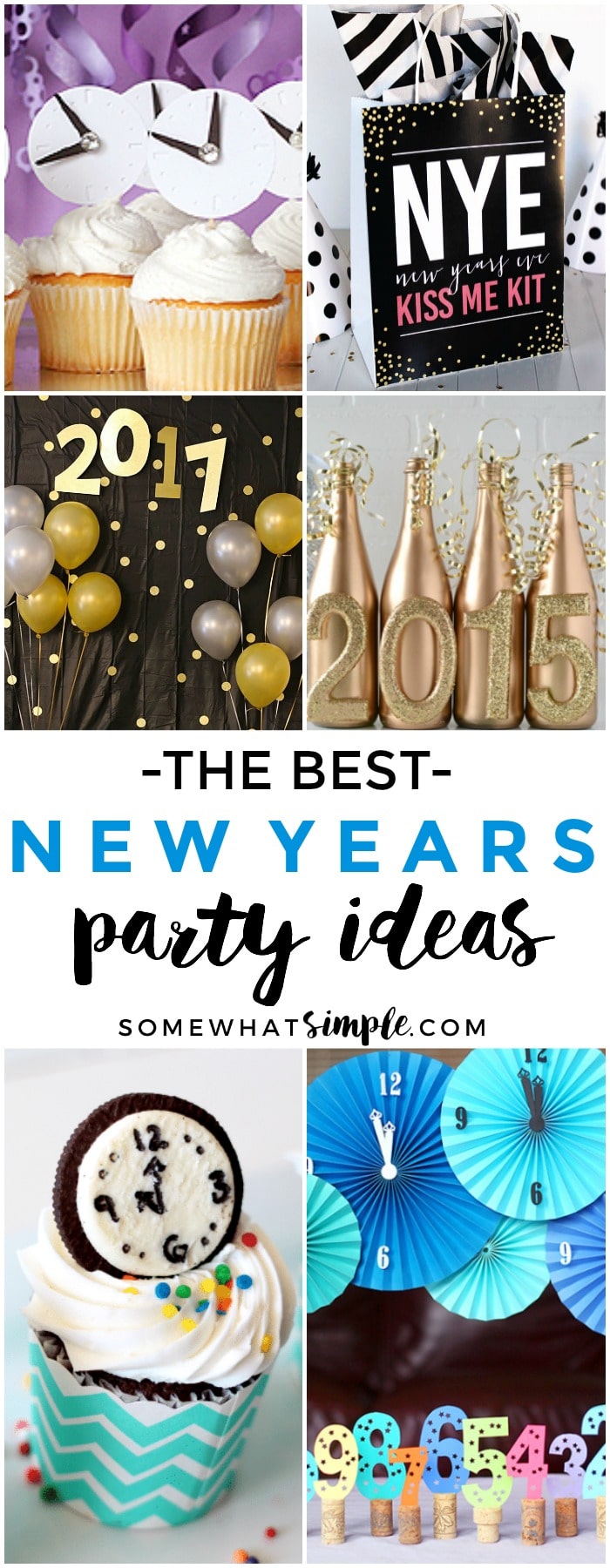 20 New Years Eve Party Ideas - Somewhat Simple