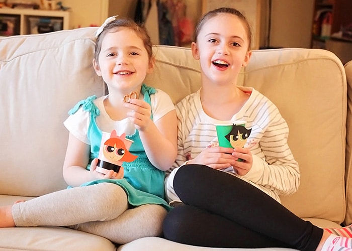 Powerpuff Girls Snack Mix + Adorable Snack Cups - Somewhat Simple