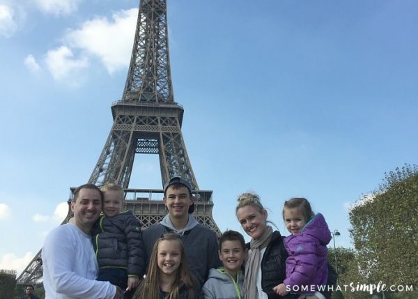 travelling around europe with a family