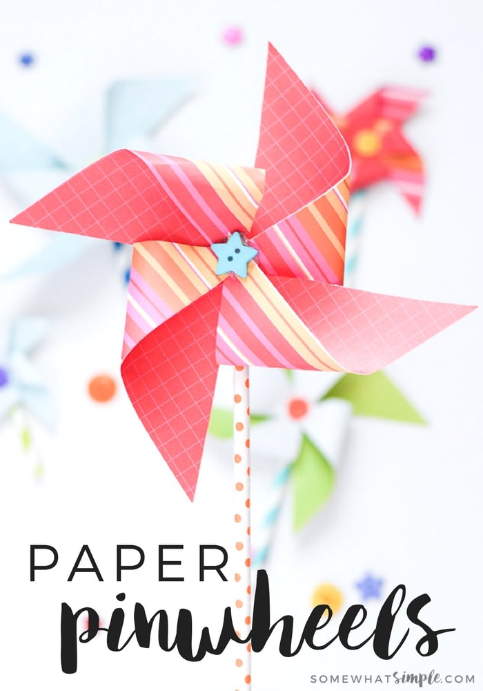 Download Paper Pinwheels Kids Craft | Somewhat Simple