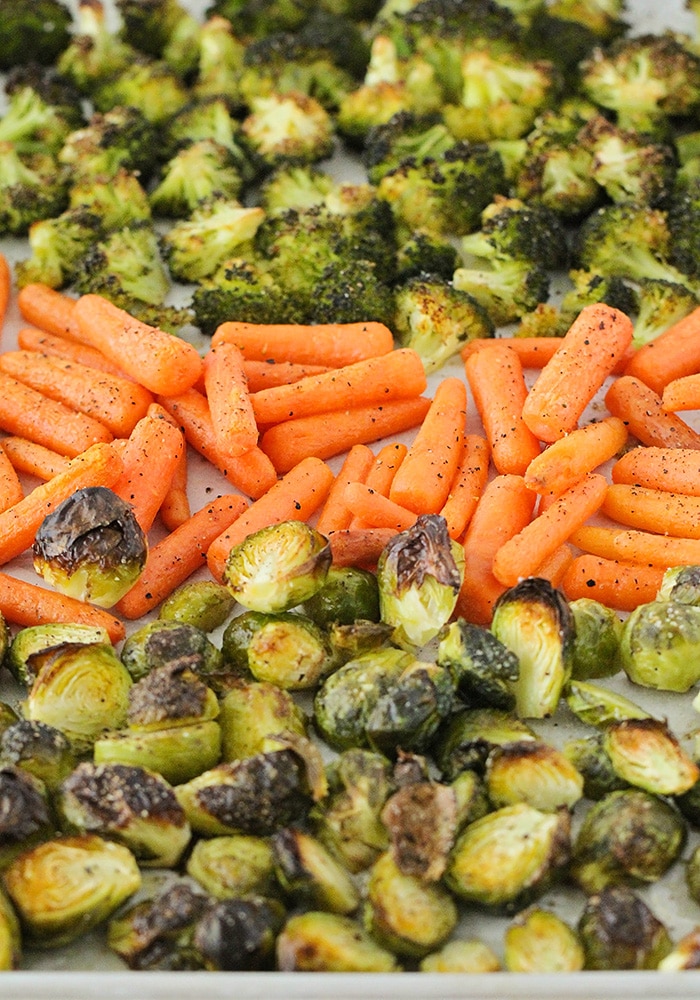 Simple Roasted Vegetables - An Easy Recipe for Families - Somewhat Simple