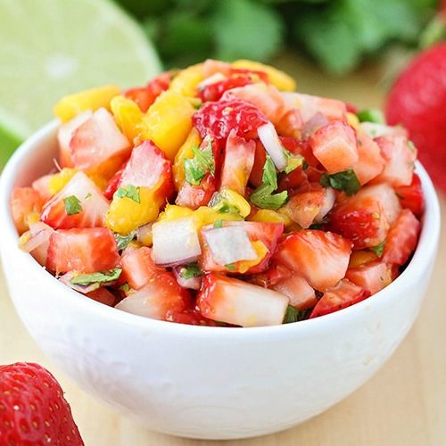 mango salsa with strawberries recipe