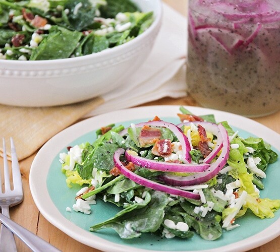 Summer Spinach Salad