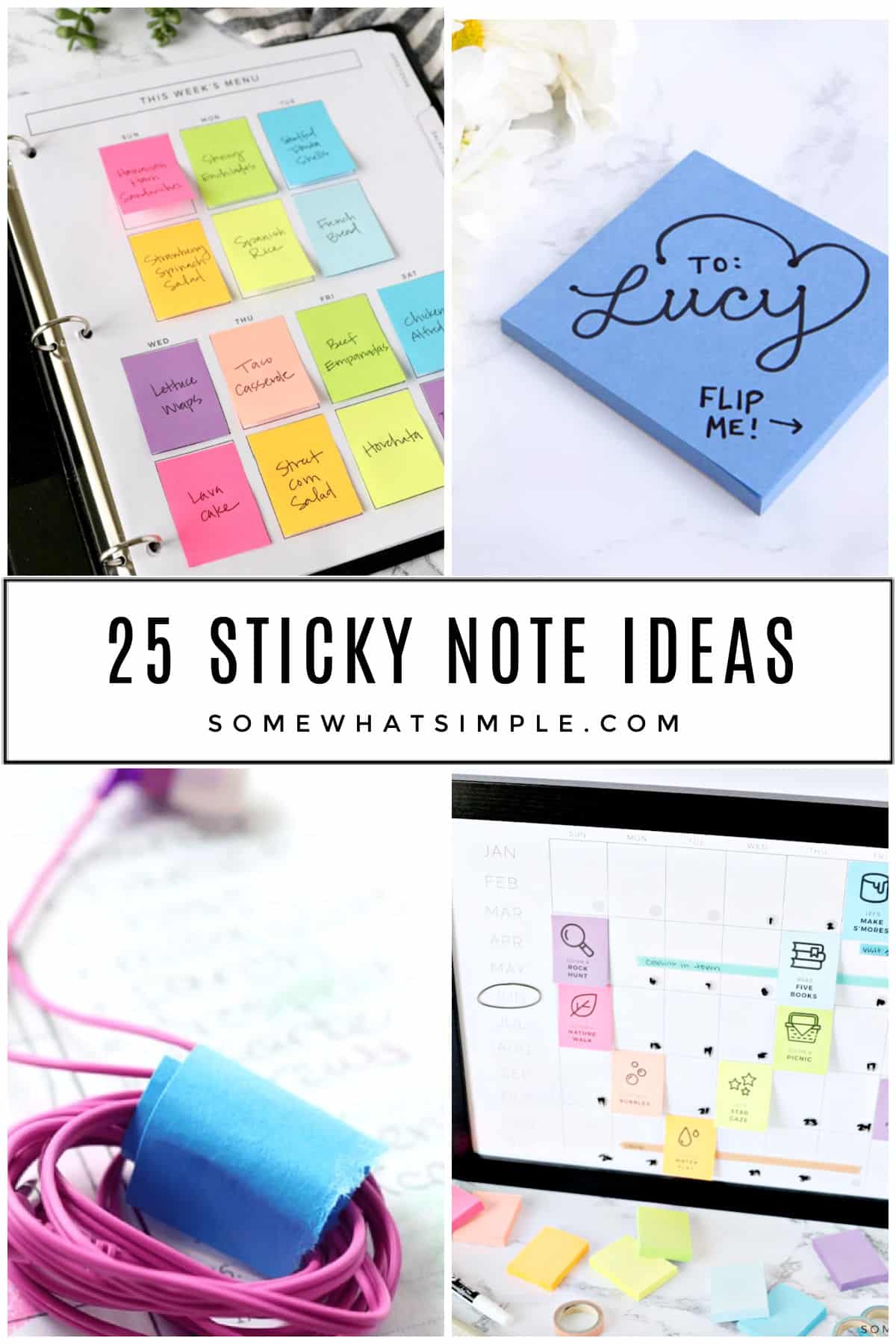 Things To Make With Sticky Notes