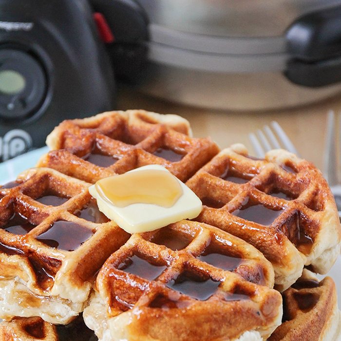 Waffle Biscuits How to Make Waffles without Waffle Mix!