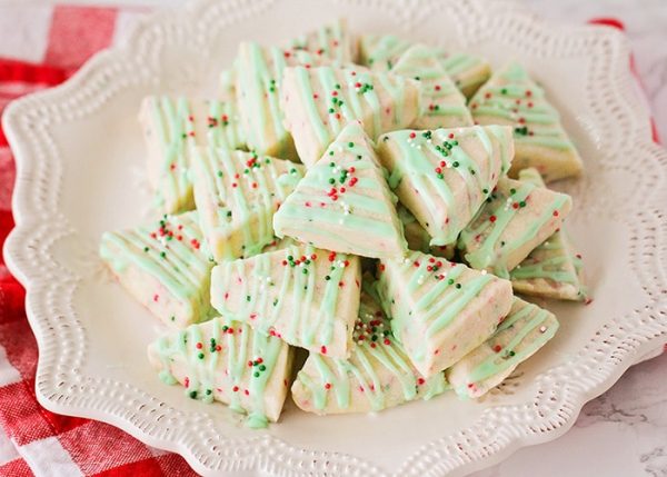 Easy Shortbread Christmas Cookies Recipe | Somewhat Simple