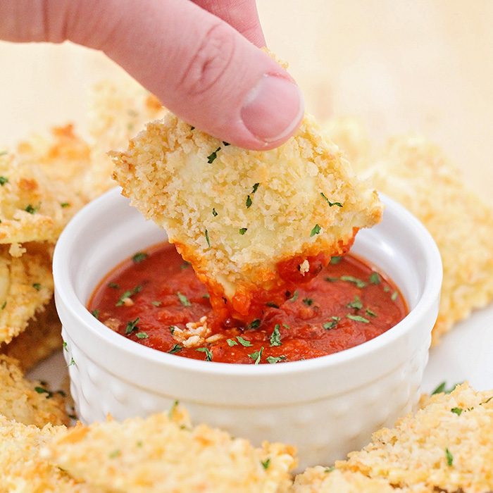 Baked Toasted Ravioli Recipe | Somewhat Simple