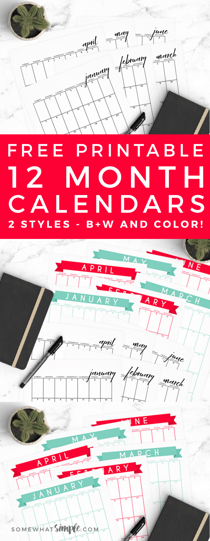 Free Printable Calendar 2018 Calendar Template