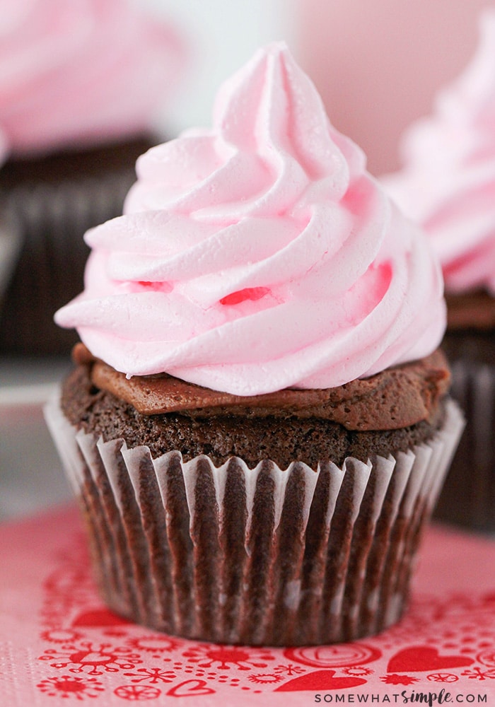 Meringue Cookies + Sweetheart Cupcakes - Somewhat Simple