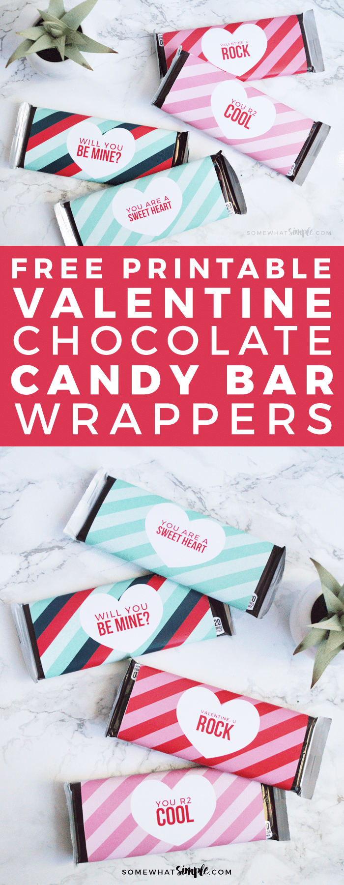 Valentine Candy Wrappers Printable