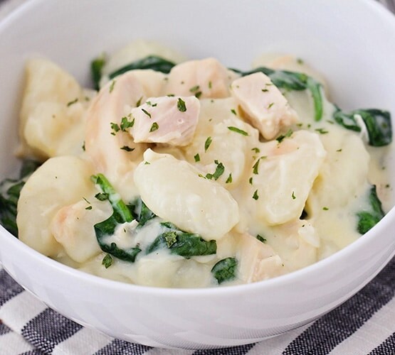 Spinach Chicken Gnocchi Recipe- Easy and Delicious!